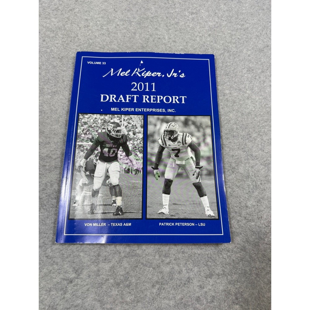 Mel Kiper Jr 2011 Draft Report Vol 33 NFL Scouting Guide Cam Newton Von Miller